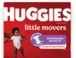 Walmart Huggies Little Movers Superpack Diapers offer