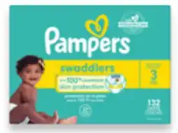 Walmart Pampers Swaddlers Huge Pack Diapers offer