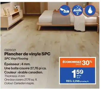 Patrick Morin SPC Vinyl Flooring offer