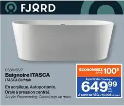 Patrick Morin ITASCA Bathtub offer