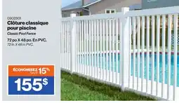 Patrick Morin Classic Pool Fence offer