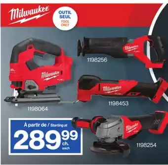 Patrick Morin MILWAUKEE TOOL ONLY offer