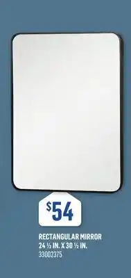 Canac Rectangular Mirror 24 1/2 in. x 30 1/2 in offer