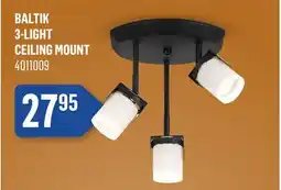 Canac BALTIK 3-LIGHT CEILING MOUNT offer