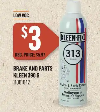 Canac Brake and Parts Kleen 390 g offer