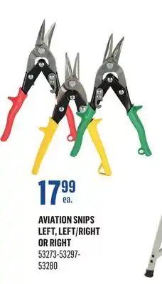 Canac Aviation Snips offer