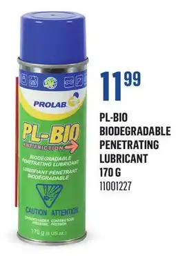 Canac PL-BIO Biodegradable Penetrating Lubricant 170 g offer