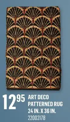 Canac Art Deco Patterned Rug 24 in. x 36 in offer