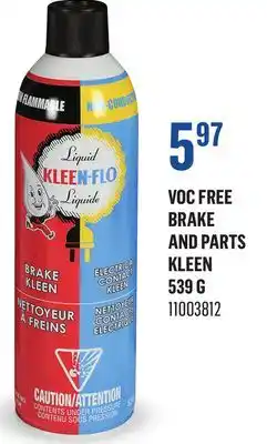 Canac VOC Free Brake and Parts Kleen 539 g offer