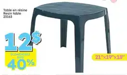 Rossy Resin table offer