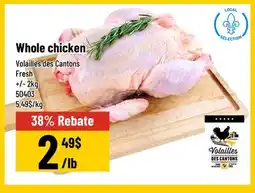 Mayrand Whole chicken Volailles des Cantons Fresh From Quebec offer