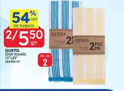 Rossy GUSTO Dish towels offer