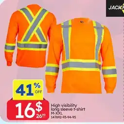 Rossy High visibility long sleeve t-shirt M-XXL offer