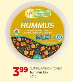 Avril hummus bio offer