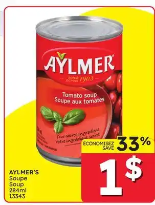 Rossy AYLMER'S Soup offer