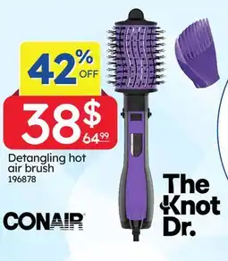 Rossy Detangling hot air brush offer