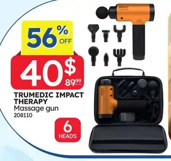 Rossy TRUMEDIC IMPACT THERAPY Massage gun offer