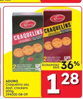 Rossy ADORO Asst. crackers offer