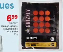 Avril Saumon sockeye sauvage fumé et tranché offer