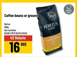 Mayrand Coffee beans or ground Hortus 908g offer