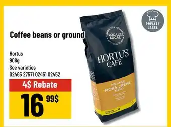 Mayrand Coffee beans or ground Hortus 908g offer