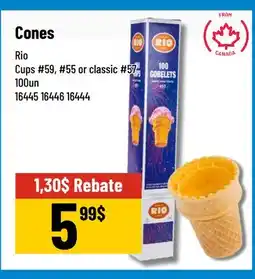 Mayrand Rio Cups Cones From Canada offer