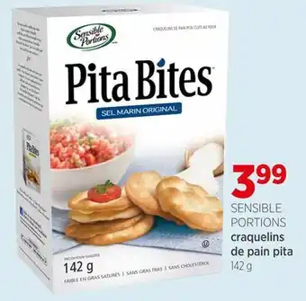 Avril Craquelins de pain pita SENSIBLE PORTIONS offer