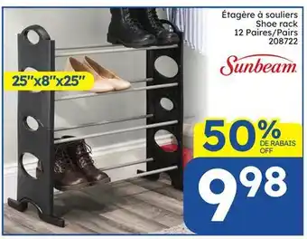 Rossy Sunbeam Shoe Rack offer