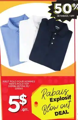 Rossy MEN'S POLO TOP offer