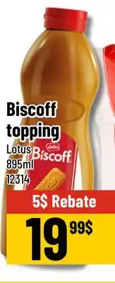 Mayrand Biscoff topping Lotus 895ml offer