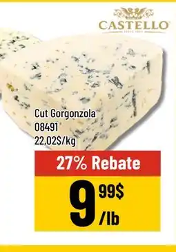 Mayrand Cut Gorgonzola Castello offer