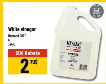 Mayrand White vinegar Mayrand CHEF 4L offer