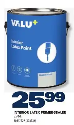 RONA INTERIOR LATEX PRIMER-SEALER 3.78-L offer