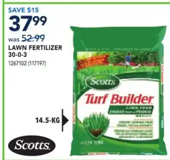 RONA LAWN FERTILIZER offer