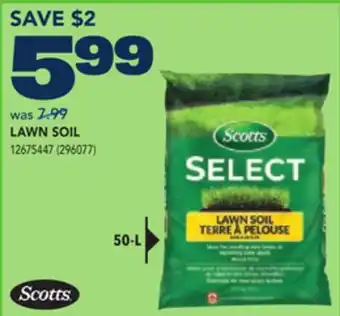 RONA LAWN SOIL offer