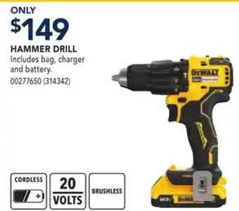 RONA HAMMER DRILL offer