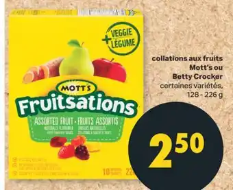 L'Intermarché COLLATIONS AUX FRUITS, 128 - 226 g offer