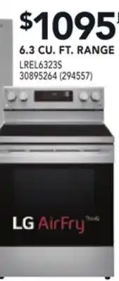 RONA 6.3 CU. FT. RANGE offer