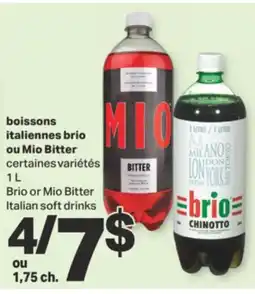 L'Intermarché BOISSONS ITALIENNES, 1 L offer