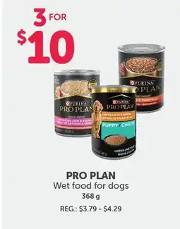 Mondou PRO PLAN Wet food for dogs offer