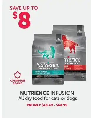 Mondou NUTRIENCE INFUSION All dry food for cats or dogs offer