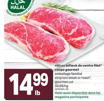 L'Intermarché RÔTI OU BIFTECK DE CONTRE FILET* COUPE GOURMET offer