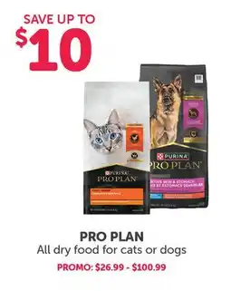 Mondou PRO PLAN All dry food for cats or dogs offer