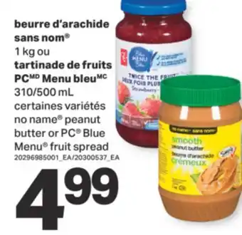 L'Intermarché BEURRE D'ARACHIDE 1 KG OU TARTINADE DE FRUITS, 310/500 ML offer