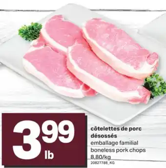 L'Intermarché CÔTELETTES DE PORC DÉSOSSÉS offer