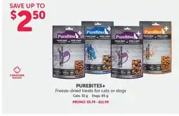 Mondou PUREBITES+ Freeze-dried treats for cats or dogs offer