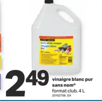 L'Intermarché VINAIGRE BLANC PUR, 4 L offer