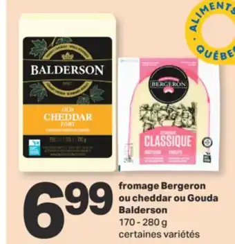 L'Intermarché FROMAGE BERGERON OU CHEDDAR OU GOUDA, 170 - 280 G offer