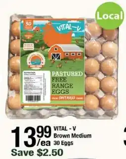 Arz Fine Foods VITAL - V Brown Medium Vea offer