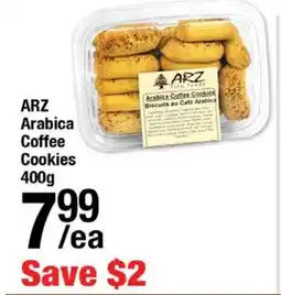 Arz Fine Foods Arz arabica coffee cookies offer